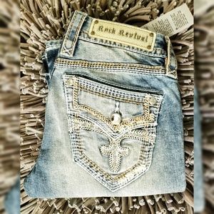NWT Rock Revival Jeans Size 26 Bootcut